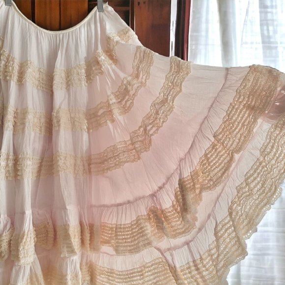 cotton maxi skirt - Picture 6 of 7